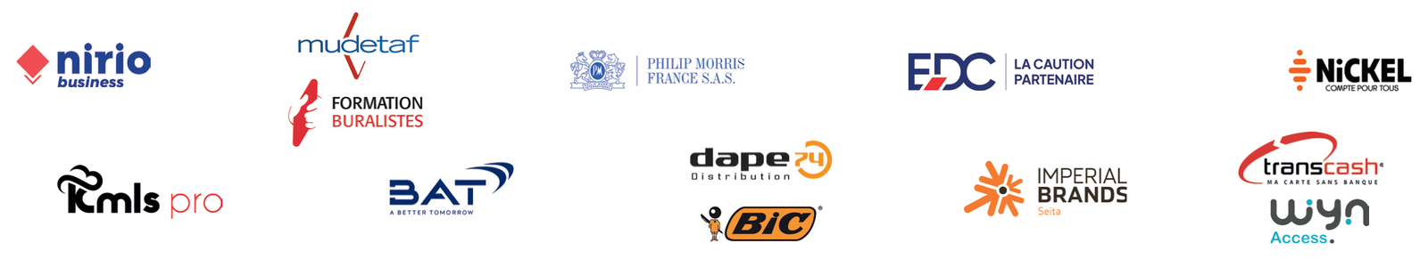 Logos partenaires